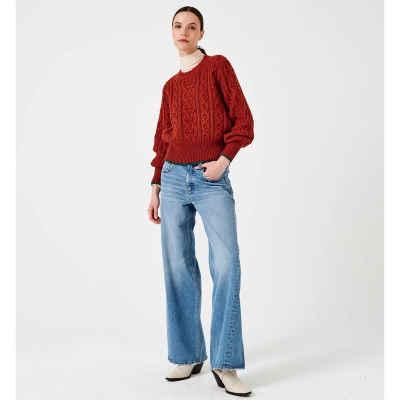 Seventy + Mochi Gracie Twisted Jean image number 2